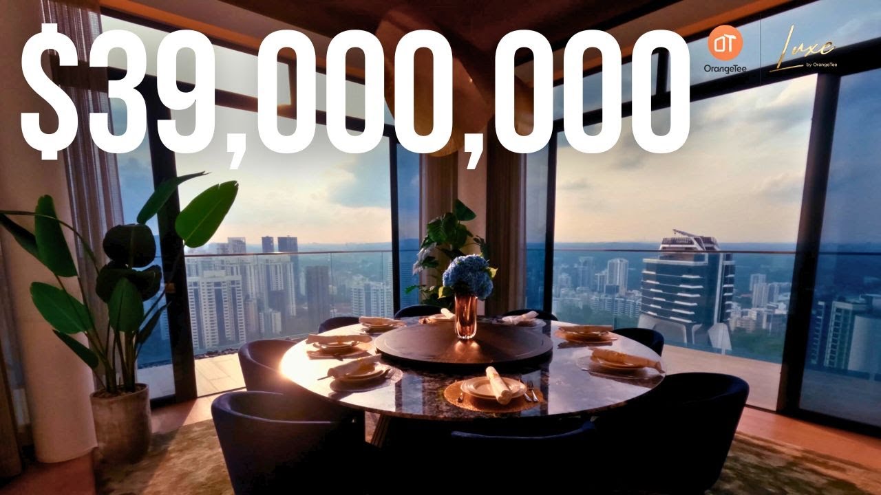 Singapore Luxury Property | Inside $39 Million Penthouse at Ritz Carlton Residences | Luxe Listing