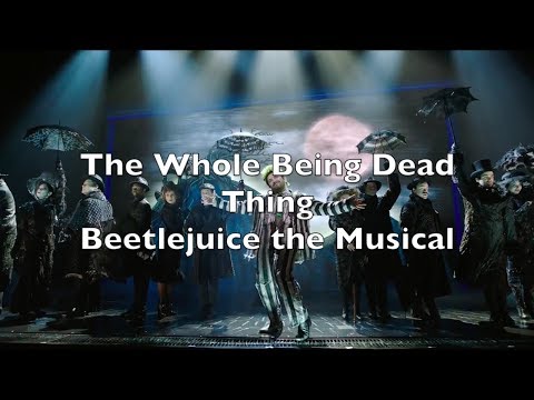 Say My Name Preview Version Beetlejuice The Musical Youtube