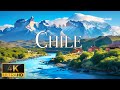 FLYING OVER CHILE (4K Video UHD) - Peaceful Piano Music With Beautiful Nature Video For Relaxation