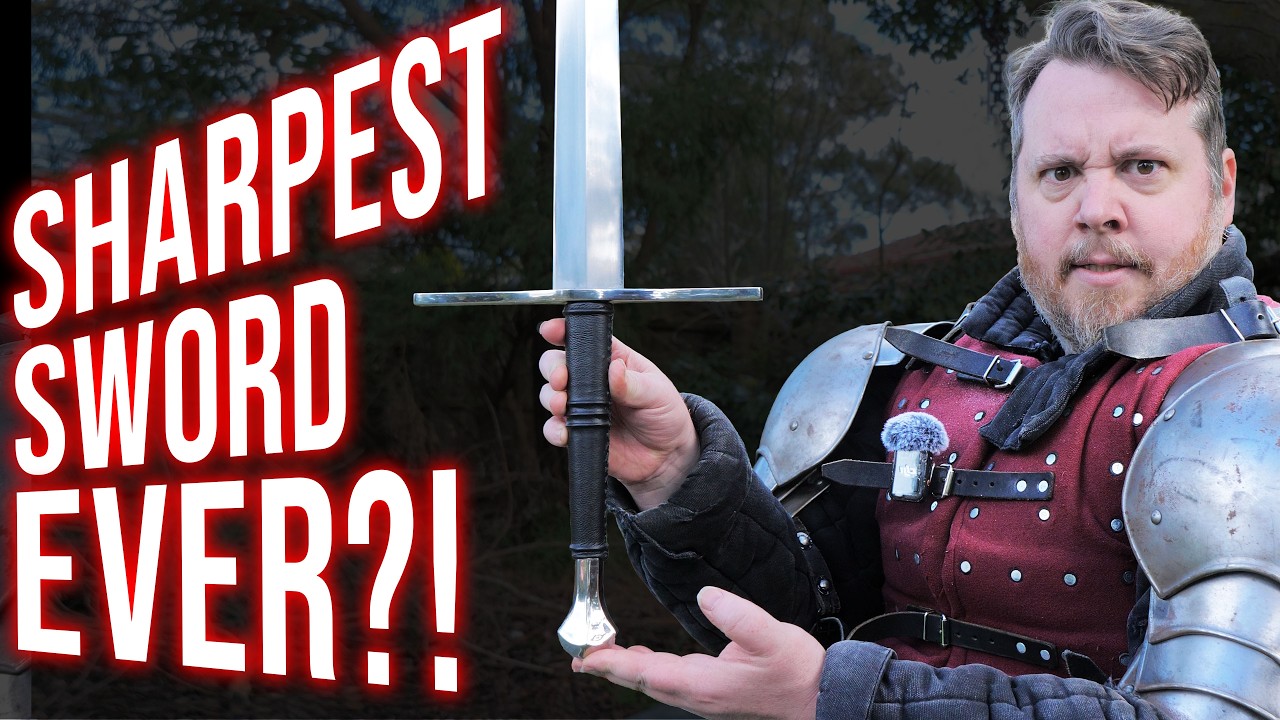 I'm SPEECHLESS, this is the SHARPEST SWORD EVER! - rom MORTAL sword review