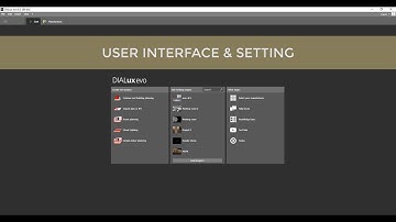 Dialux Evo Tutorial for Beginner - 01 (User interface and Setting) | DiaLight