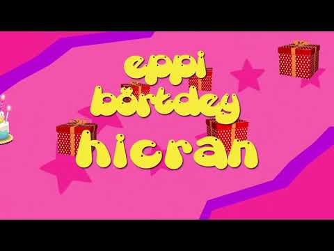 İyi ki doğdun HİCRAN - İsme Özel Roman Havası Doğum Günü Şarkısı (FULL VERSİYON)
