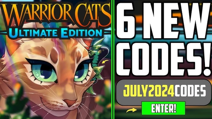 ✨UPDATE✨WARRIOR CATS ULTIMATE EDITION CODES - WARRIOR CATS CODES