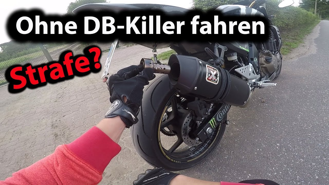Versehentlich Mehrere Korrespondent fahren ohne db killer motorrad 2018 strafe Darlehen Vers 252 223 en 