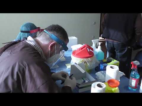 ფოთში დევნილთა კოვიდზე ტესტირება და გრიპის ვაქცინაცია ჩატარდა 30 11 20