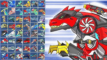 Dino Robot T-Rex Highway: Assembly + Battlefield | Eftsei Gaming