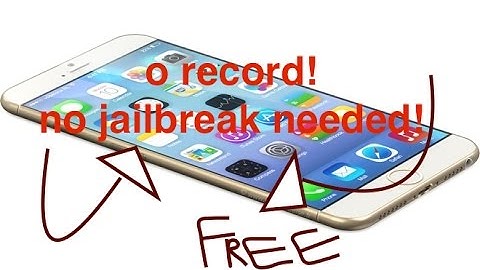 How to SCREEN RECORD ON IPHONE! (NO JAILBREAK NEEDED!)