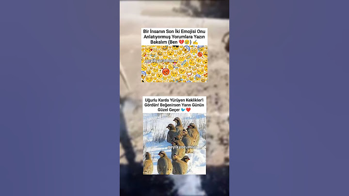 bir insanın en son iki emojisi onu anlatıyormuş yorumlara yazın bakalım 🤔✍️