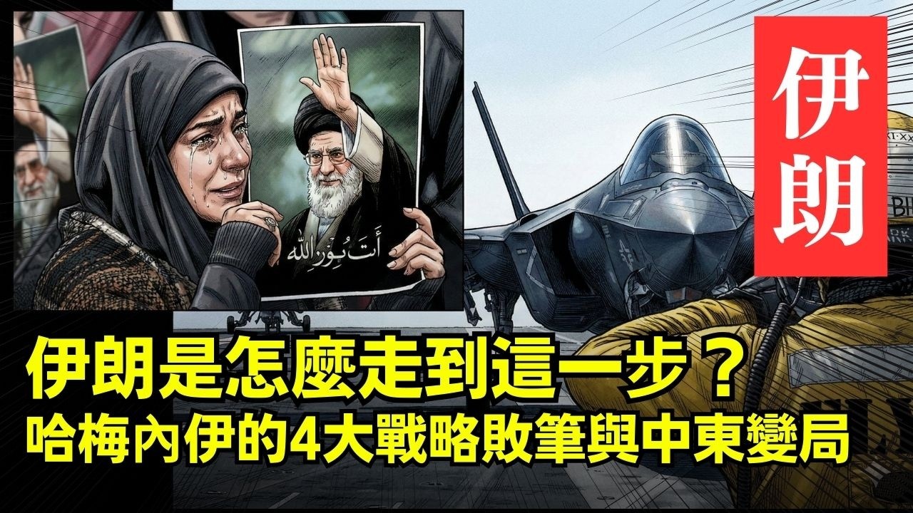伊朗是怎麼走到這一步？哈梅內伊的4大戰略敗筆與中東變局  3-3-2026 | 李偉康
