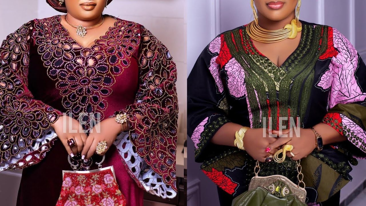 Trendy Ankara boubou/Bubu Gown styles || Beautiful Lace Long Maxi/Kaftan Dress Styles in 2023