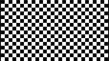 Black and White Squares – Inversion of the Checkerboard for 1 hour [4K 60 FPS]