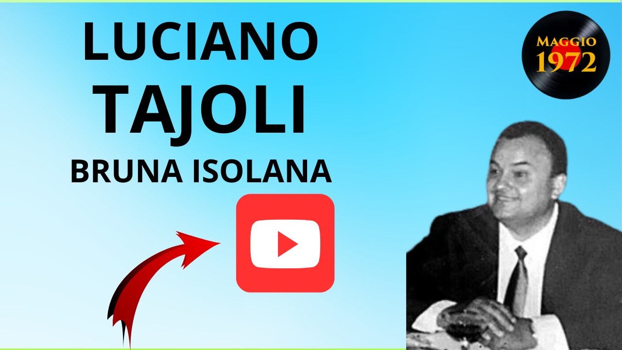 Luciano Tajoli Canta Bruna Isolana 1951 YouTube
