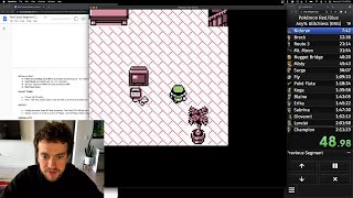 George Hotz | Gaming | Pokémon Red Version | pokémon red "speedrun" try 2 with less nihilism screenshot 1