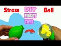 3 ИДЕИ сделать АНТИСТРЕСС шарики/DIY Stress ball/Fidget toy ideasTiktok/DIY Bubble Squishy