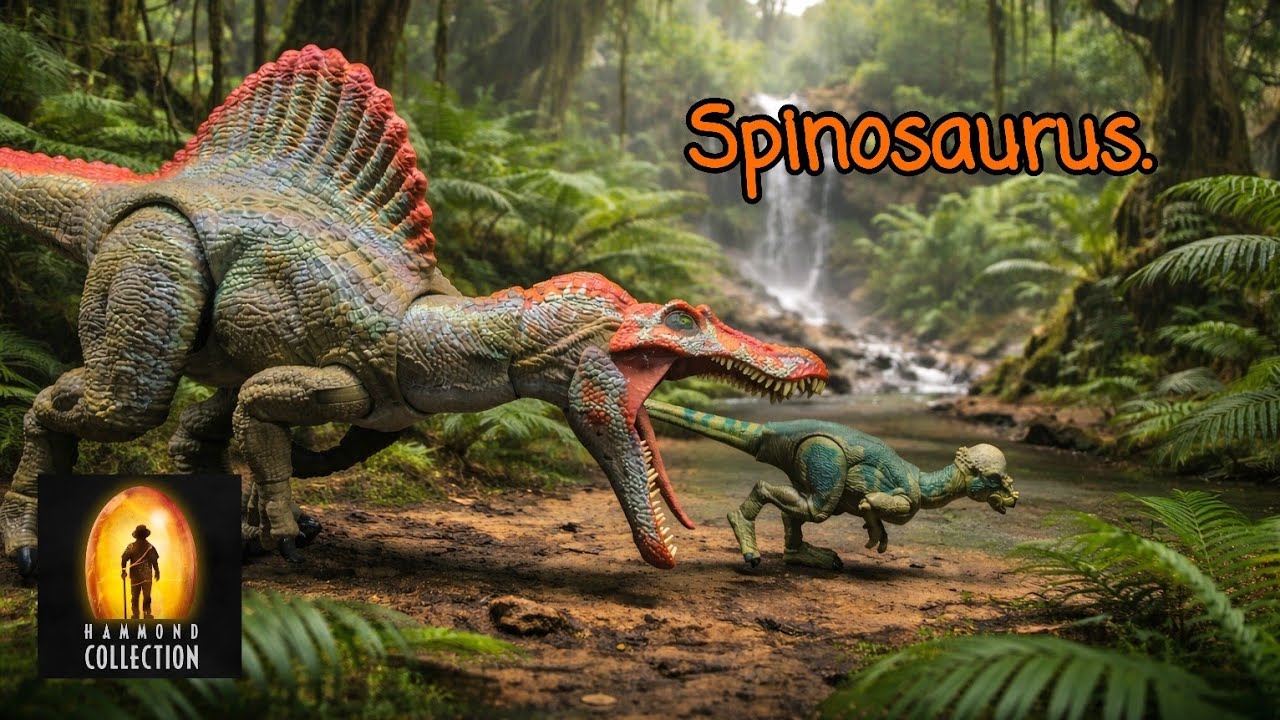 Spinosaurus Hammond collection. 