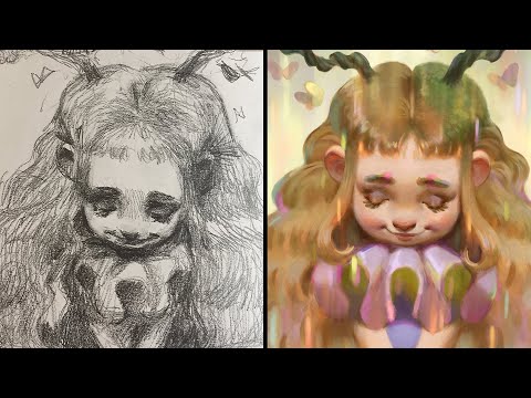 TRADITIONAL Artist tries