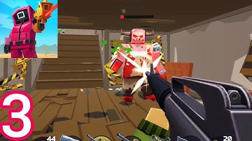 Pixel Combat: Zombies Strike - Gameplay Walkthrough Part 3 - Region 2 (Android & IOS)