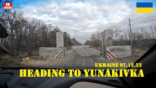 AID TO #UKRAINE - Heading to YUNAKIVKA - 7.12.2022 🇺🇦 🇬🇧 🇷🇴