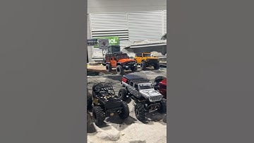 RcJunkyard crew showing up to the Hobbytown crawler comp! #scx24 #fms24 #trx4m #fcx24 #rc #crawler