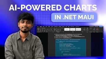 Generate Charts with AI in .NET MAUI using Syncfusion Toolkit | Live Demo with Azure OpenAI
