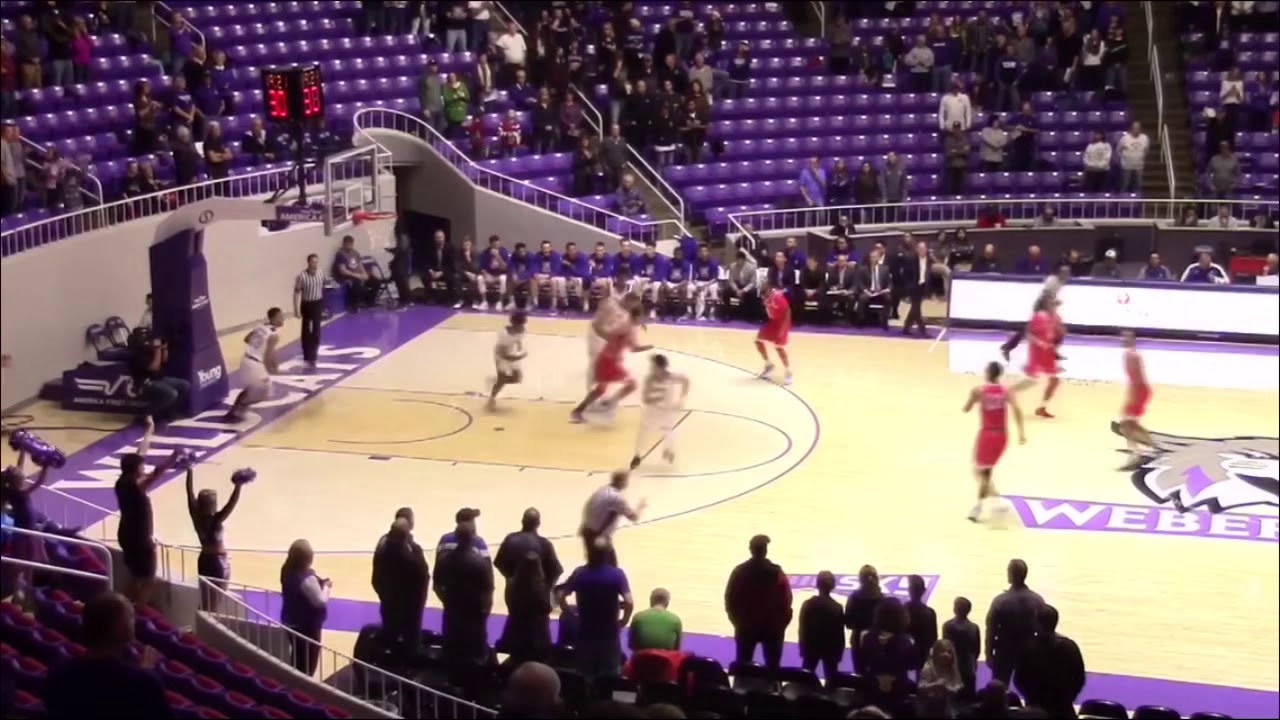 Kevin Larkin - 23 Points 10 Rebounds at Weber State!