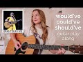 Taylor Swift Would’ve Could’ve Should’ve Guitar Play Along (Eras Tour Surprise Song) // Nena Shelby