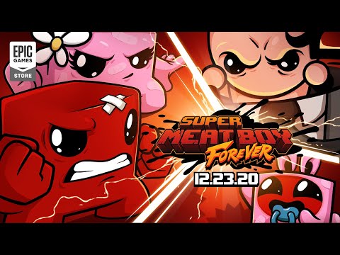 Super Meat Boy Forever - Release Trailer - Epic Games Store