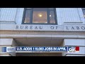 US employers defy economic shock from Iran war and add a surprisingly strong 115,000 jobs in April