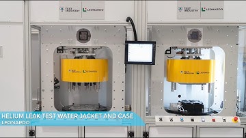 Helium leak test machine for E-Mobility components