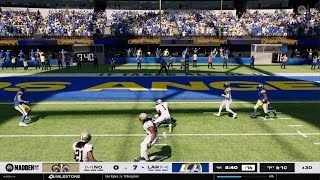 Rams vs Saints week 9 Madden NFL 26