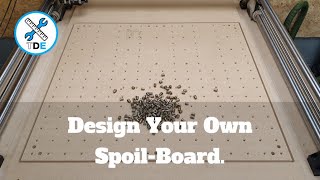 Onefinity Tutorial  Design Your Own Spoilboard Using Fusion 360