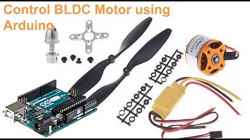 BLDC motor run with Arduino and ESC
