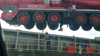 How 500 Ton Cranes Work On Bridge Construction Project. Liebherr Mobile Crane & Heavy Equipment