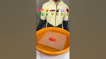 try to guess how many tissue paper it tooks.. || #experiment #shorts