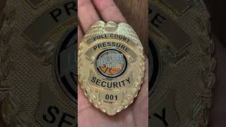 Personalized badges #shorts #fyp #badge #securitybadge #MoiveProps