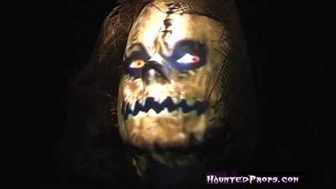 HAUNTEDPROPS.COM Ghost Bust Scarecrow Routine