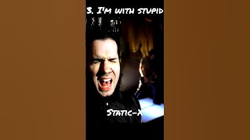 Static-X Top 5 Hit Songs #industrialmetal #numetal #alternativemetal #waynestatic #americanmetalband