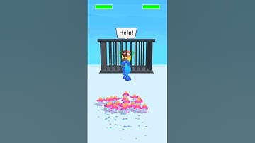 Jelly Clash 3D All Levels Gameplay Android iOS #shorts