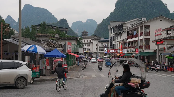 [4K] Walking tour of China county town, Yangshuo County in the Landscape, Guilin, Guangxi. - DayDayNews