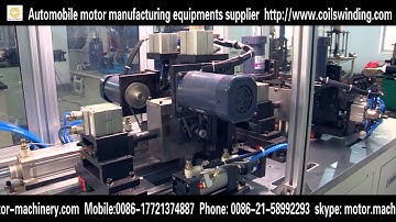 Hairpin forming Starter armature coil maker winding forming machine WIND AWF Wind Automation