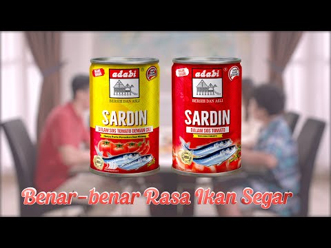 SARDIN ADABI IKAN SEGAR & BESAR