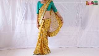 How To Wear Saree Simply Jillahub Sari Draping Tutorial To Look Elegant