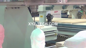 4 axis CNC Router/CNC milling machine XYZ 1325 for 3D mould worldcup