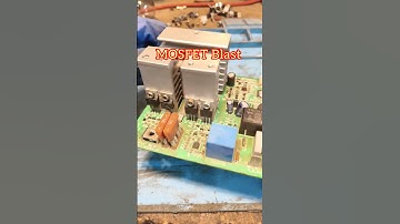 Eco Watt Neo 1050/850pcb repair!! MOSFET blast overload problem #luminous 1050 drive problem