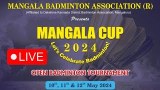 MANGALA CUP 2024 COURT 3&4 LIVE @US MALLYA INDOOR STADIUM