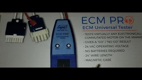 ECMPRO X-13 MOTOR TESTER