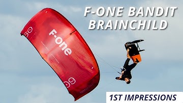 1st impression on the new F-One Bandit Brainchild