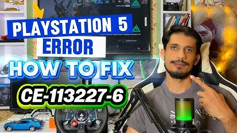 How To Fix PS5 Error Code CE-113227-6 An Error Has Occurred 
