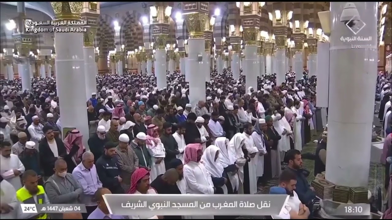 صلاة المغرب للشيخ صلاح البدير 4 شعبان 1447هـ