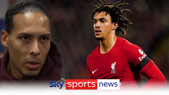Virgil van Dijk says Trent Alexander-Arnold reacte...